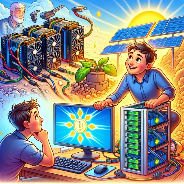 The experience of mining Bitcoin with solar energy